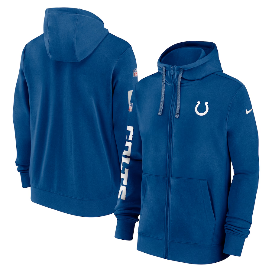 Men Indianapolis Colts blue style 3 2024 Nike NFL Hoodie